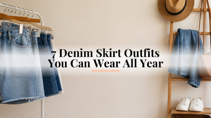 7 Denim Skirt Outfits You Can Wear All Year