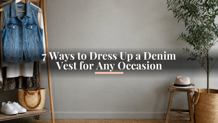 7 Ways to Dress Up a Denim Vest for Any Occasion