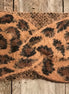 Pretty Simple brand. This camel and leopard twist head band is made from fuzzy knit. $10