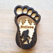 Big Foot magnet from The Country Roost featuring a detailed, whimsical Big Foot figure for decorative or collectible display.