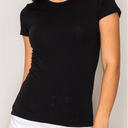 Popular 21 classic crew neck short sleeve tee, a casual tee with a comfortable fit and simple design.