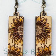 Sunflower Bar Dangle by Seaside Blooms - the Boujee Sunflower