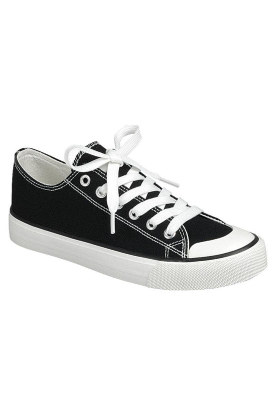 Classic black sneakers from FASHION EMPORIO featuring sleek design and comfortable fit, suitable for casual and everyday wear.