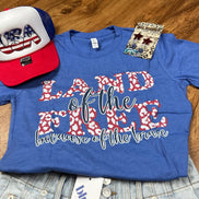 Southern Attitude Designs Inc. brand. This Columbia blue Bella Canvas is a unisex, 100% cotton tee printed with DTG.