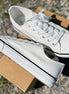 FASHION EMPORIO classic sneakers with white laces and rubber soles, casual footwear for everyday wear.