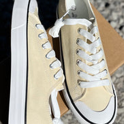 Classic FASHION EMPORIO sneakers with white laces and rubber soles, displayed on a neutral background.
