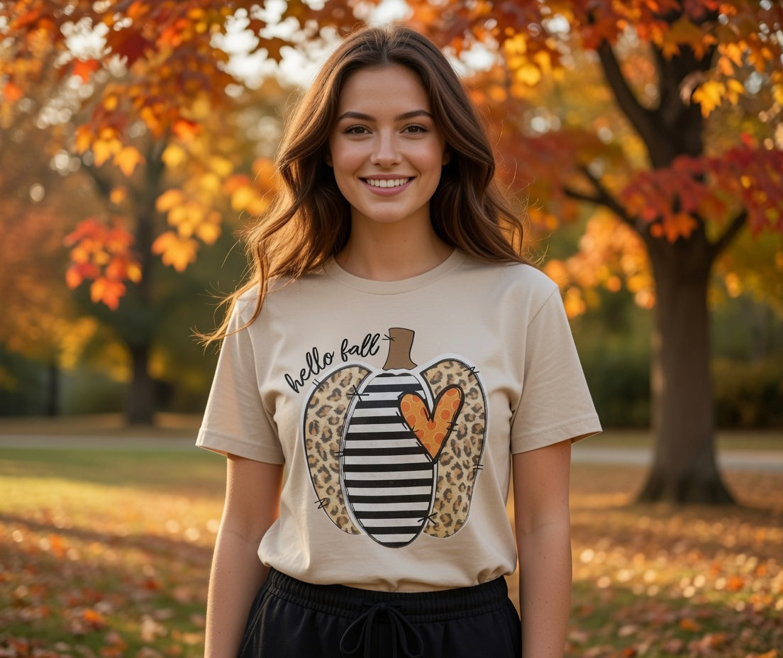 Hello Fall Pumpkin