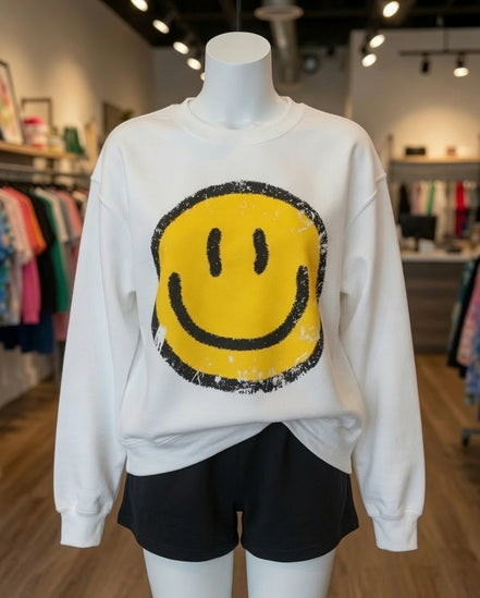 Put On A Happy Face Sweatshirt
