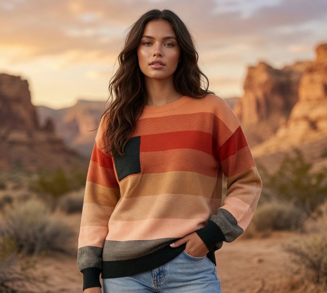 Suéter con bolsillo Fall Vibes