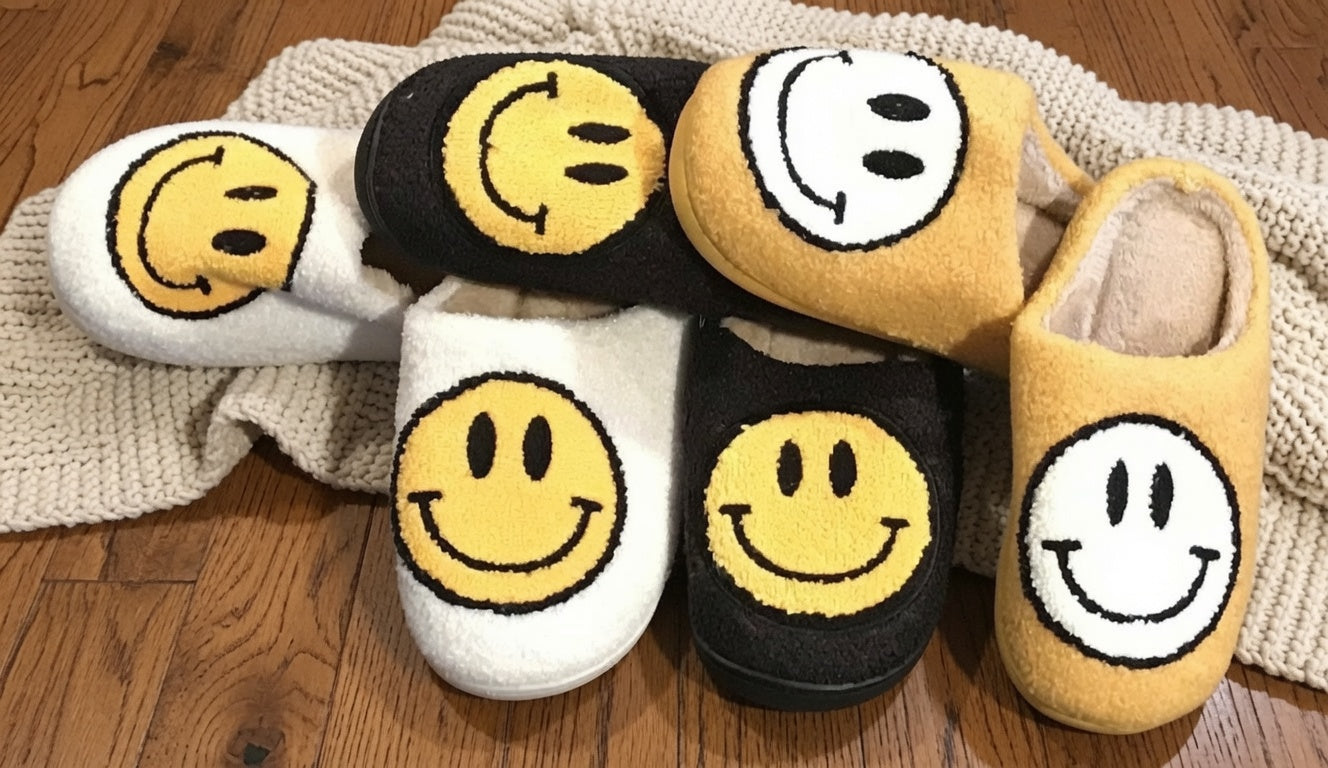 Happy Face Slippers