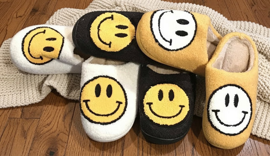 Zapatillas de cara feliz
