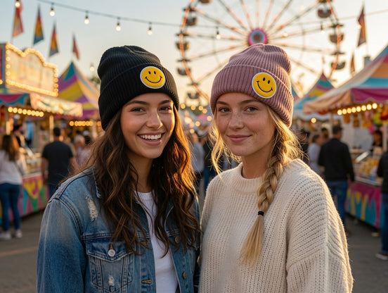 Happy Face Beanie