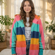 Rainbow Hoodie Wrap