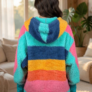 Rainbow Hoodie Wrap