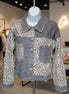 Chaqueta de leopardo de pana
