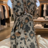 Remi Leopard Scarf