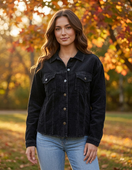 Black Corduroy Jacket