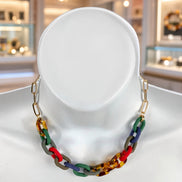 Collar de cadena de tortuga de silicona