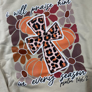 I Will Praise Him Sweatshirt - the Boujee Sunflower