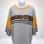 Leopard and Stripes