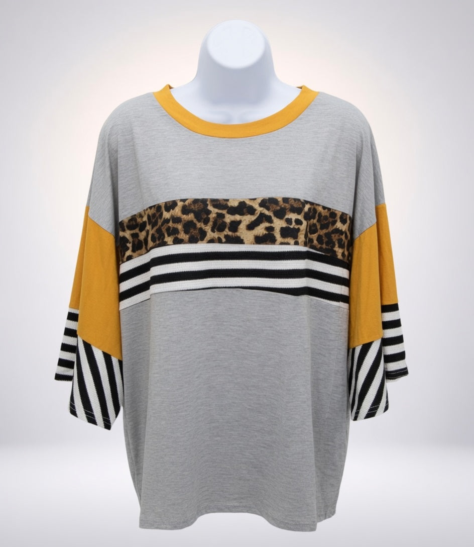 Leopard and Stripes
