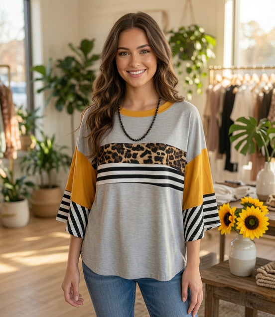 Leopard and Stripes