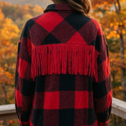 Chaqueta con flecos