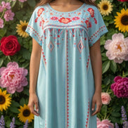 Floral Boho dress by Anna-Kaci featuring a flowy silhouette, vibrant floral pattern, and lightweight fabric for a casual summer look.