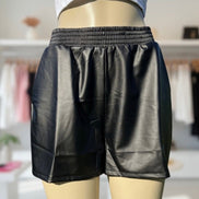 Cotton Bleu everyday casual shorts in neutral color, featuring a relaxed fit and elastic waistband, ideal for comfortable everyday wear.