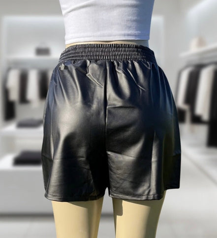 Cotton Bleu everyday casual shorts in lightweight fabric with a relaxed fit and adjustable waistband, suitable for daily wear.