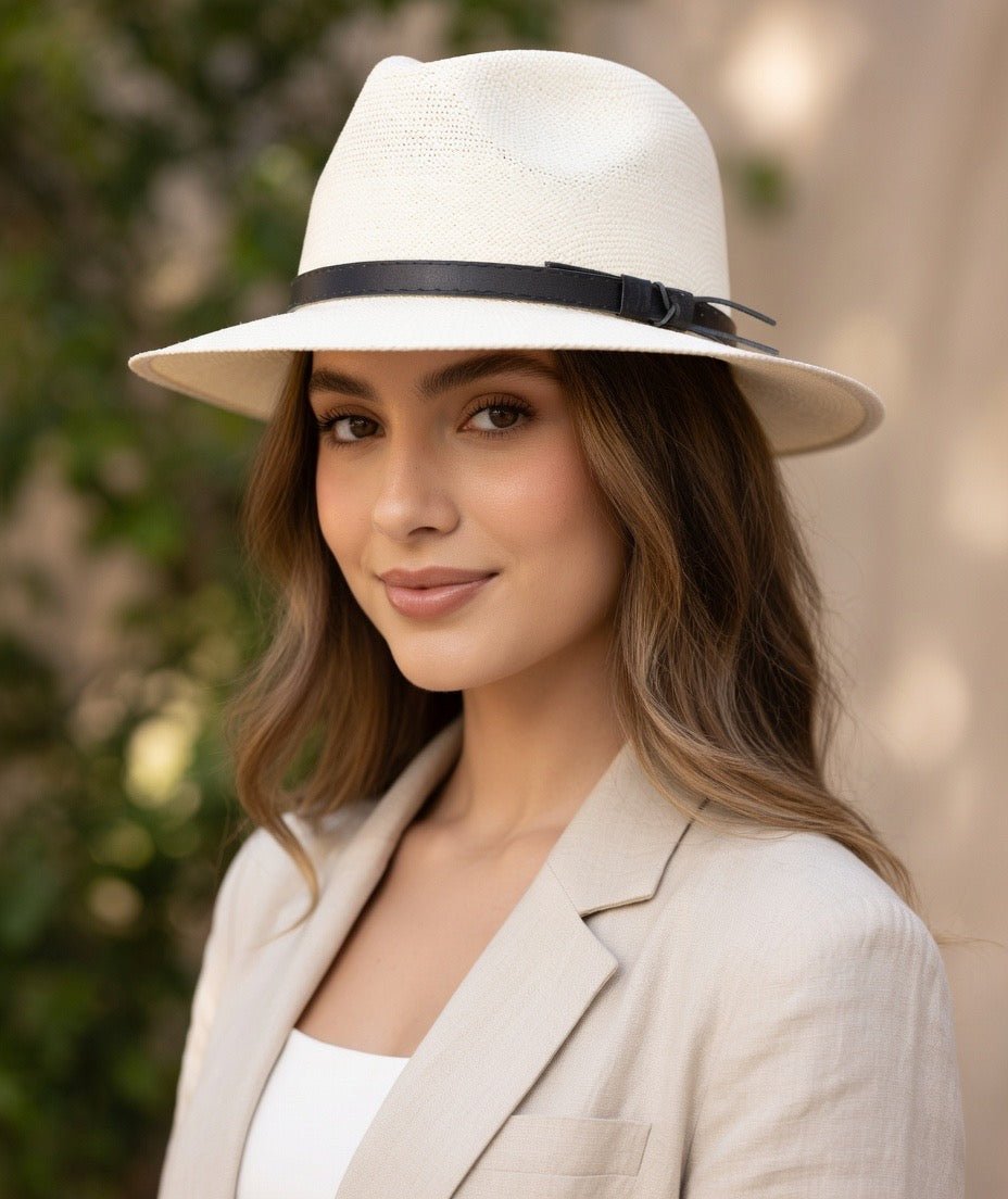 Yellow summer hat by Doña Cata Art with wide brim and stylish design, perfect for sun protection and warm weather.