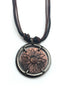 Sunflower in Circle Necklace - the Boujee Sunflower