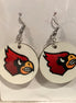 Earring Babe Boutique. These Cardinal dangle earrings are made from hard material. 