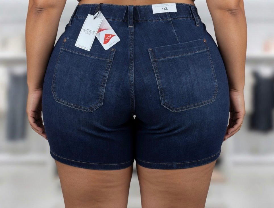 Judy Blue denim plus size shorts.