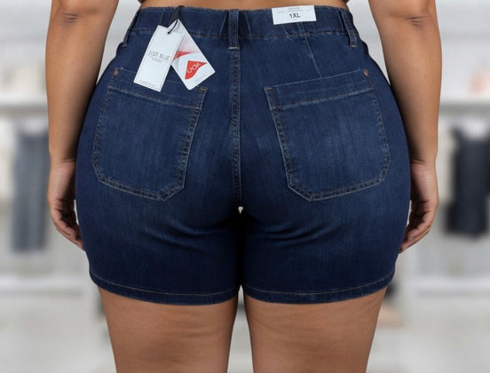 Judy Blue denim plus size shorts.