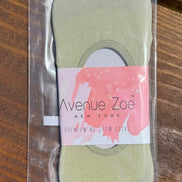 OG Gilmore Girl no show socks displayed on a flat surface, showing their low-cut design and soft fabric material.