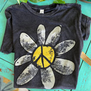 Dirty Daisy rag from One24 Rags featuring a colorful floral pattern on soft, durable fabric.