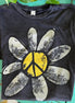 Dirty Daisy rag from One24 Rags featuring a colorful floral pattern on soft, durable fabric.