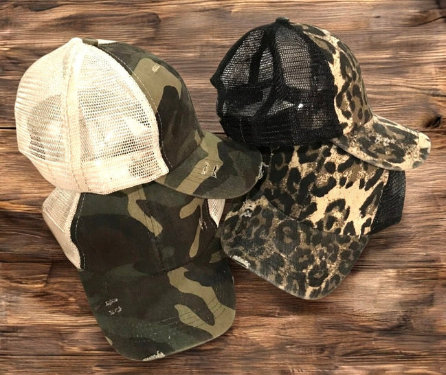 Pretty Simple Dallas distressed baseball cap featuring a worn, casual look and adjustable strap for a comfortable fit.
