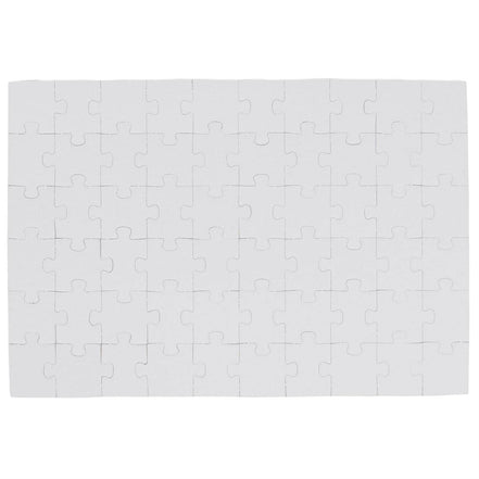 Questionables I'm So Glad Puzzle Card featuring colorful, artistic design and playful typography on a greeting card.