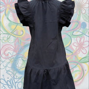 Black mini dress from Shiying Fashion featuring a fitted silhouette and stylish design, perfect for casual or evening wear.