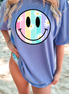 Adult small summer tee from Southern Backroad Tees LLC featuring a casual, lightweight cotton t-shirt in a bright summer color.