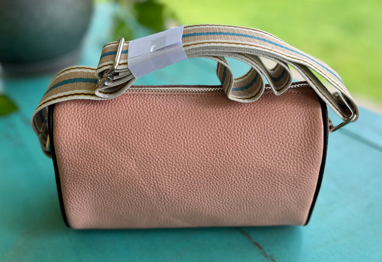 Miss Sparkling crossbody bag with adjustable strap, featuring a stylish design in soft leather with metal accents.
