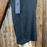 Mono B. brand. Black, knee length, ribbed, drawstring waist and pockets. S, M, L $15