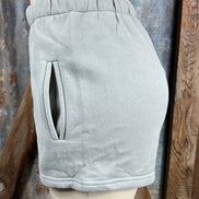 Bayliss sweat shorts featuring a comfortable fit, casual style, and soft fabric, ideal for relaxed everyday wear.
